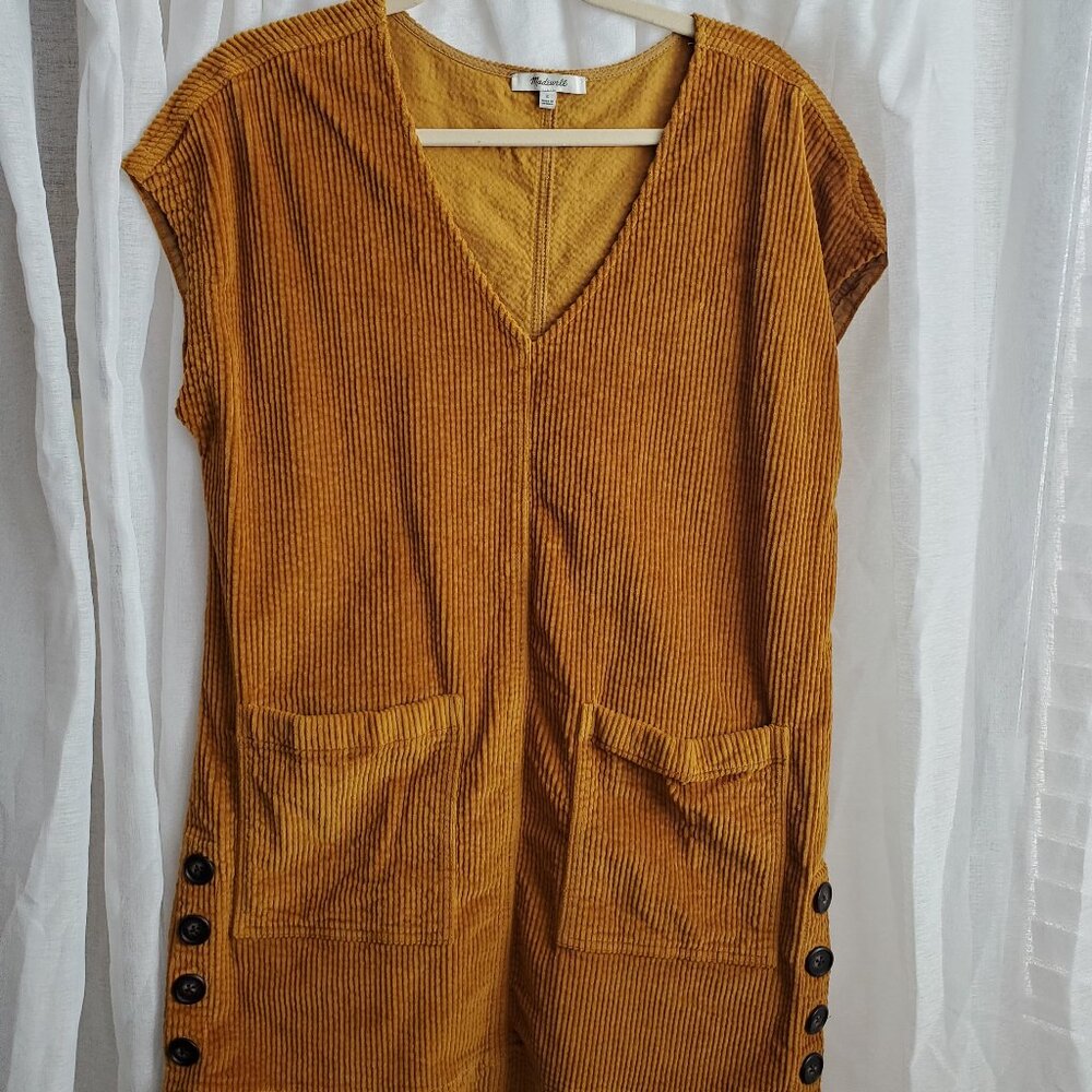 Corduroy Madewell Tunic Dress Sz S